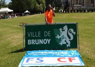 speedbadminton - Le speed badminton participe à la fête de la ville de Brunoy.